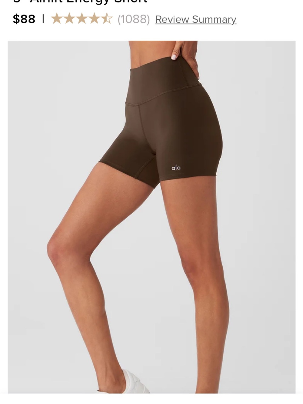Alo High-Waist Bike Shorts